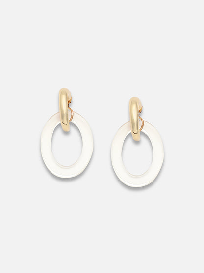 GOLD PLATED PARTY DESIGNER DROP EARRING FOR WOMEN