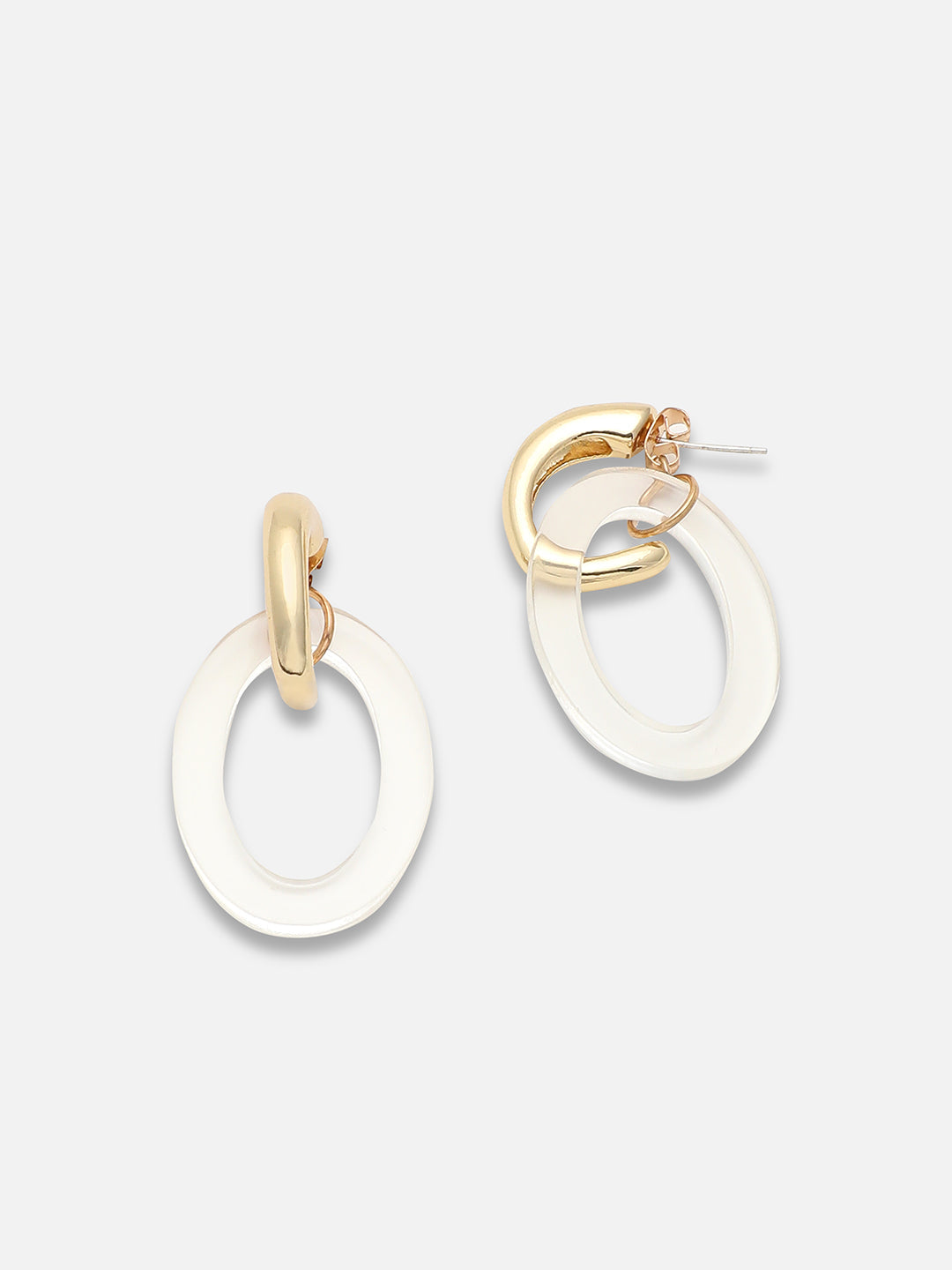 GOLD PLATED PARTY DESIGNER DROP EARRING FOR WOMEN