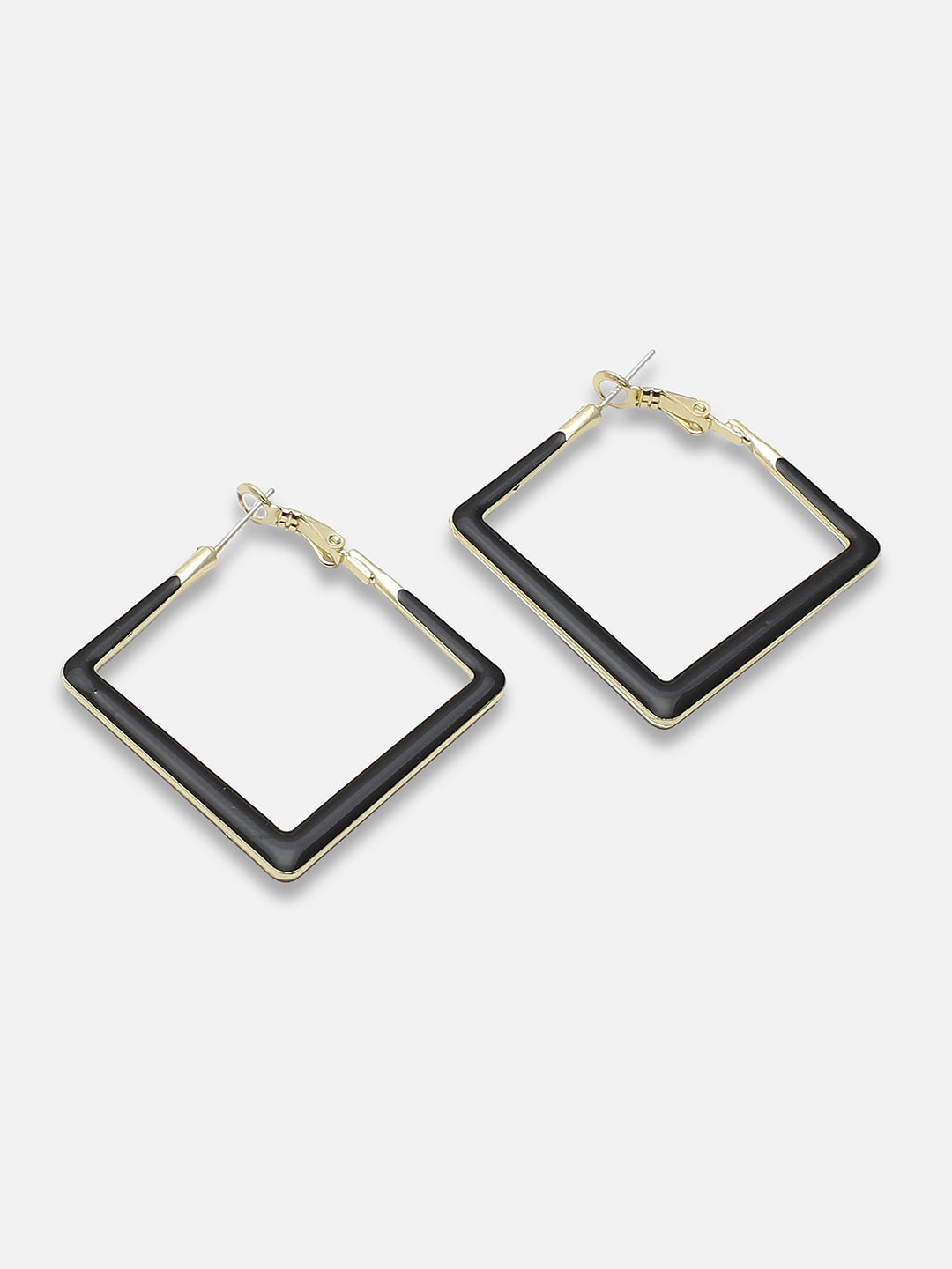 GOLD PLATED PARTY DESIGNER HOOP EARRING FOR WOMEN