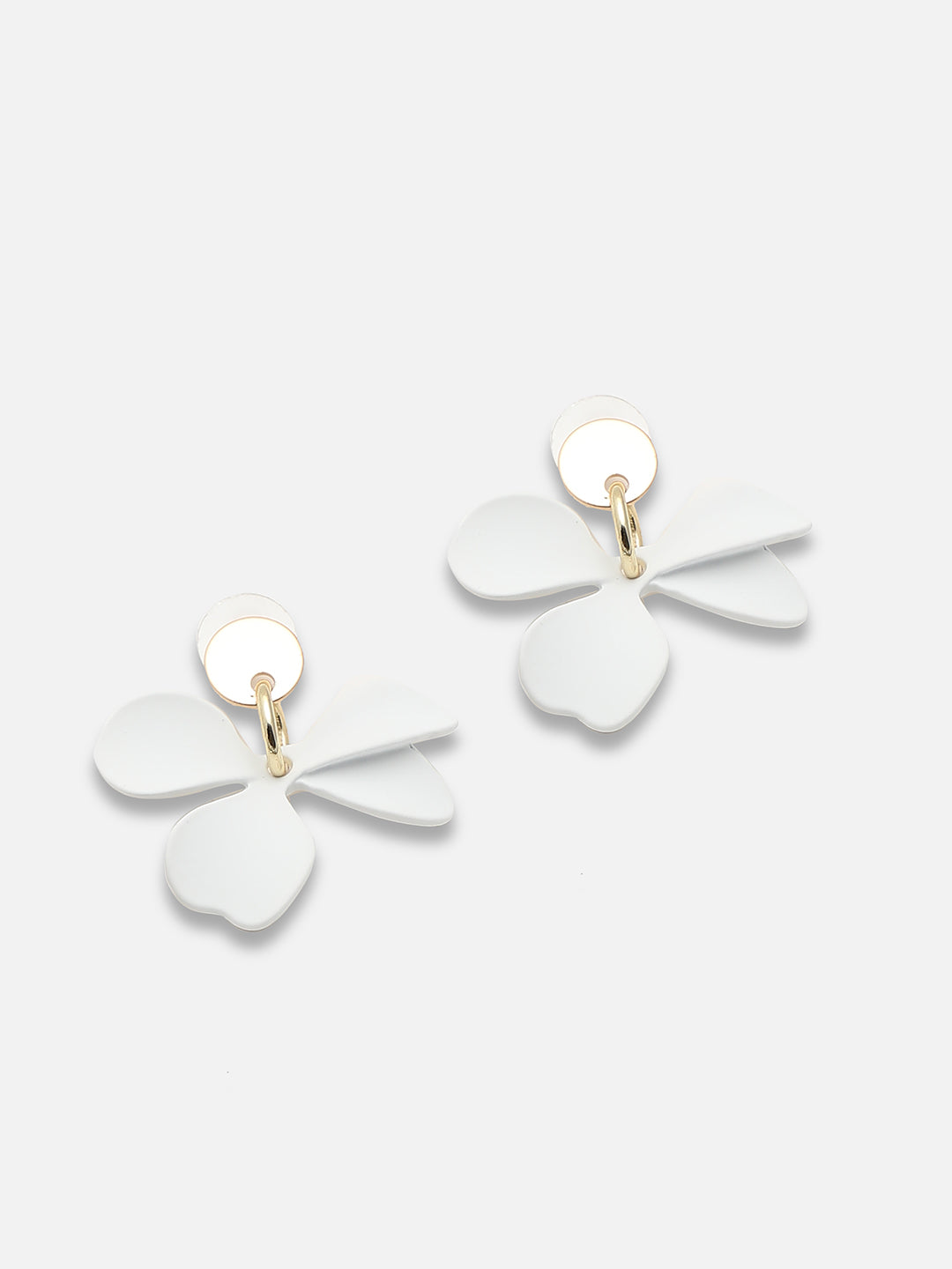 Gold Plated Party Designer Stone Drop Earring For Women