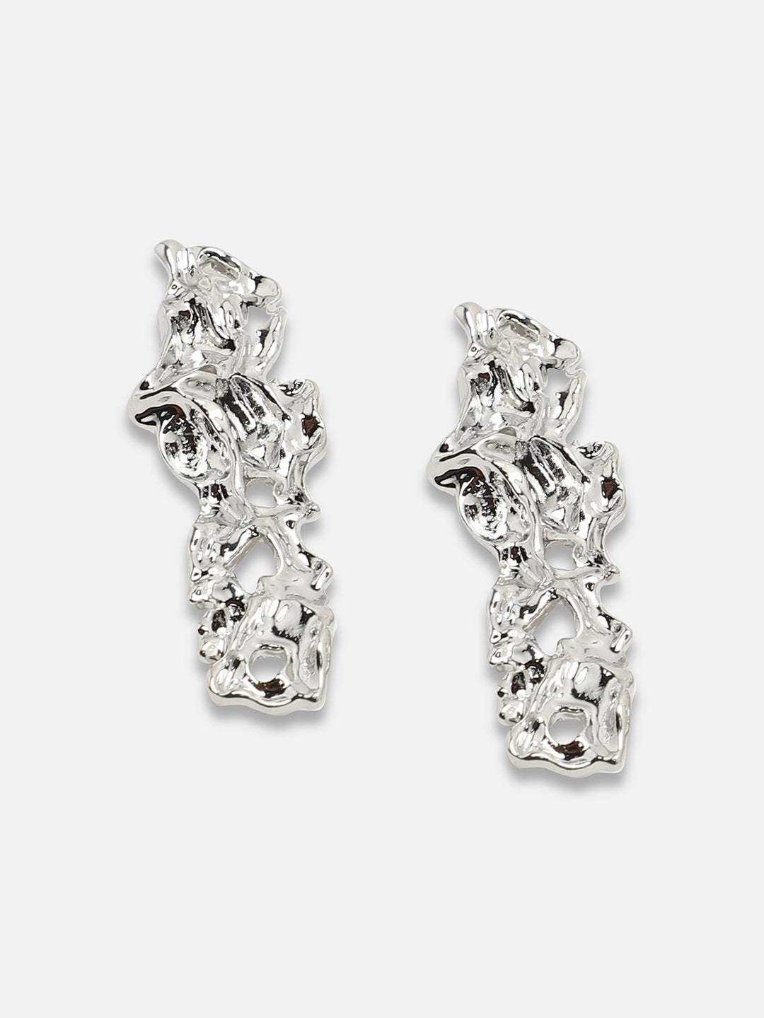 Gold Plated Party Designer Stone Drop Earring For Women