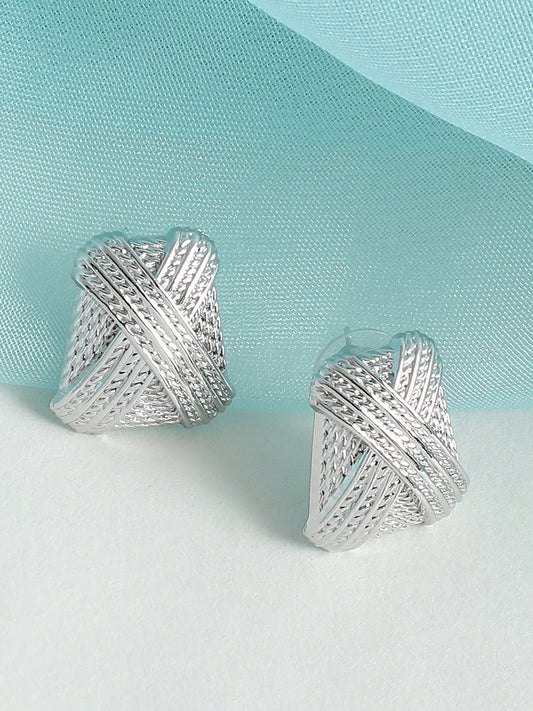 Gold Plated Party Designer Stone Stud