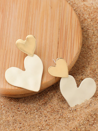 GOLD PLATED PARTY DESIGNER DROP EARRING FOR WOMEN