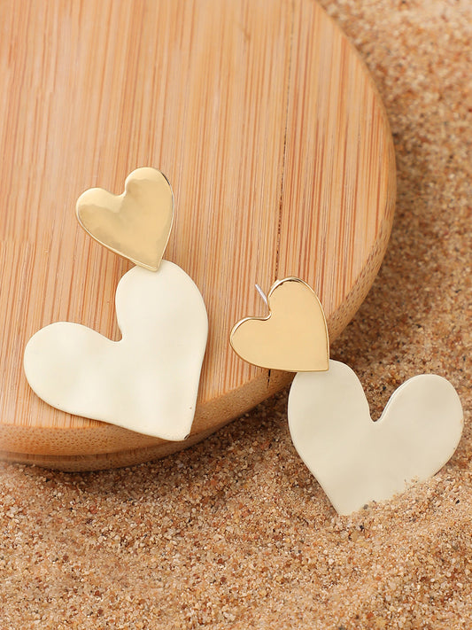 GOLD PLATED PARTY DESIGNER DROP EARRING FOR WOMEN