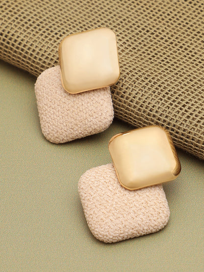 GOLD PLATED PARTY DESIGNER DROP EARRING FOR WOMEN