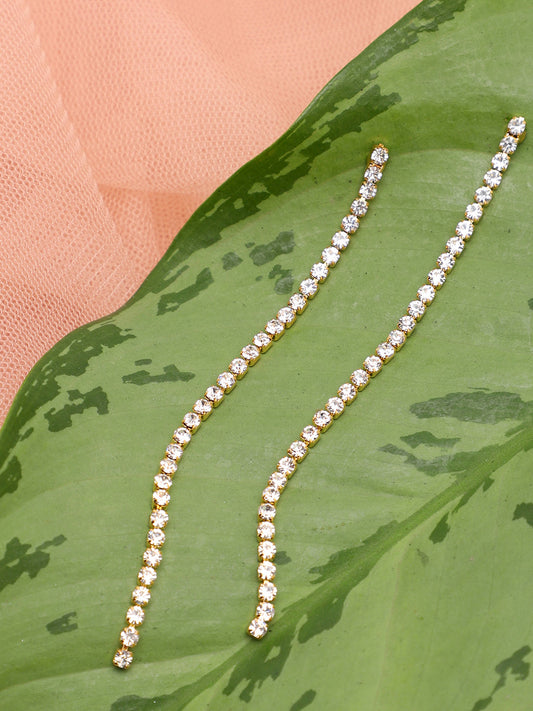 Louise Modern Drop Elegant Earrings