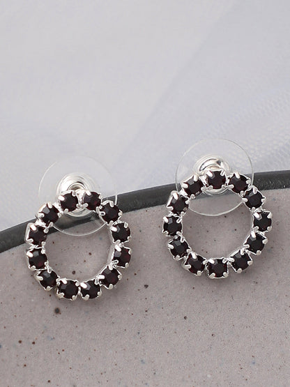 Gold Plated Party Designer Stone Stud