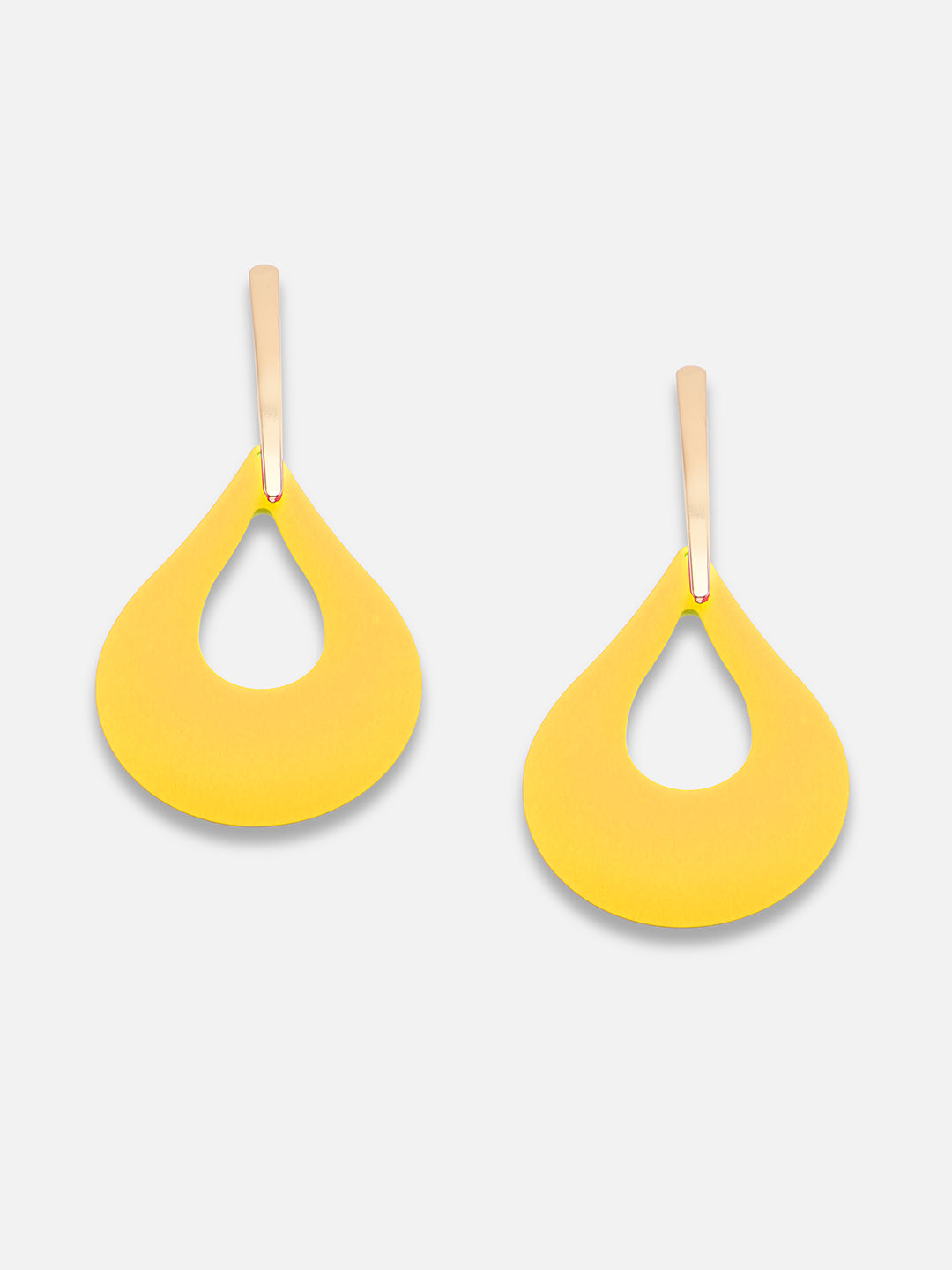 GOLD PLATED CASUAL DESIGNER DROP EARRING FOR WOMEN