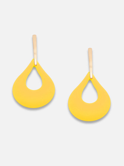 GOLD PLATED CASUAL DESIGNER DROP EARRING FOR WOMEN
