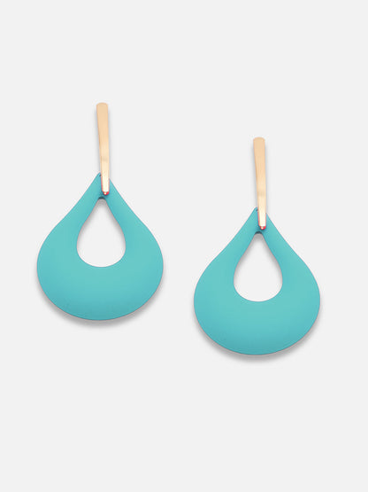 GOLD PLATED CASUAL DESIGNER DROP EARRING FOR WOMEN