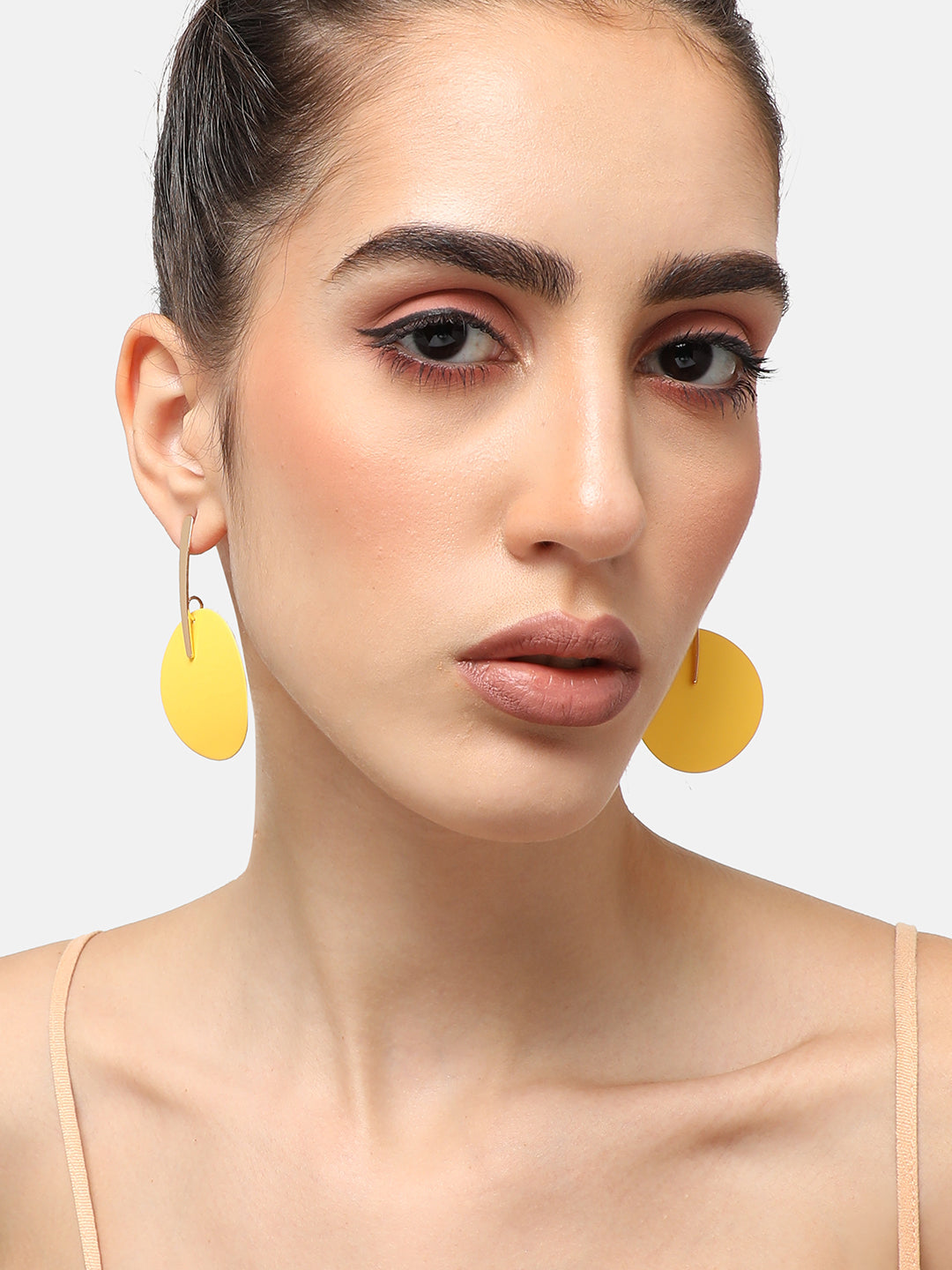 GOLD PLATED CASUAL DESIGNER DROP EARRING FOR WOMEN