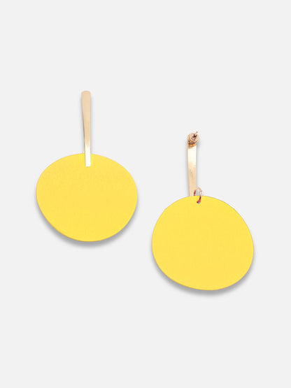 GOLD PLATED CASUAL DESIGNER DROP EARRING FOR WOMEN