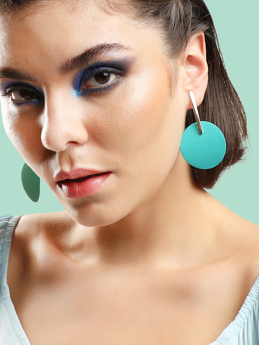 GOLD PLATED CASUAL DESIGNER DROP EARRING FOR WOMEN