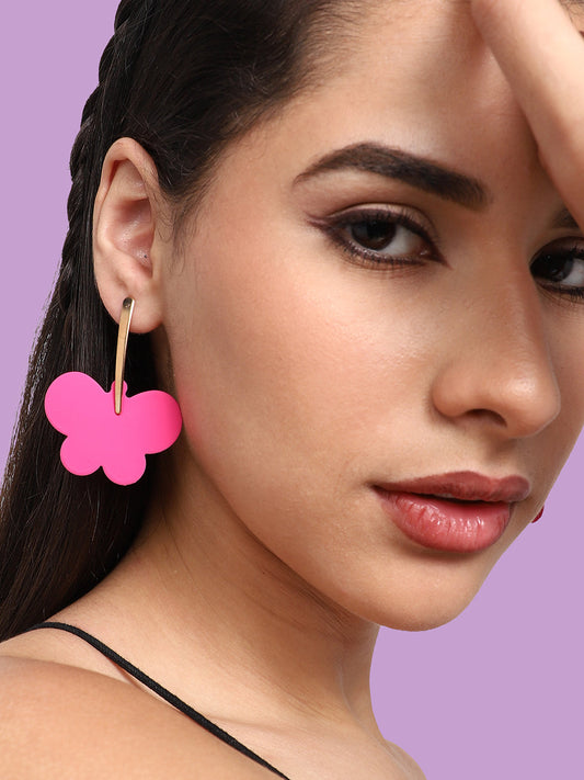 GOLD PLATED CASUAL DESIGNER DROP EARRING FOR WOMEN