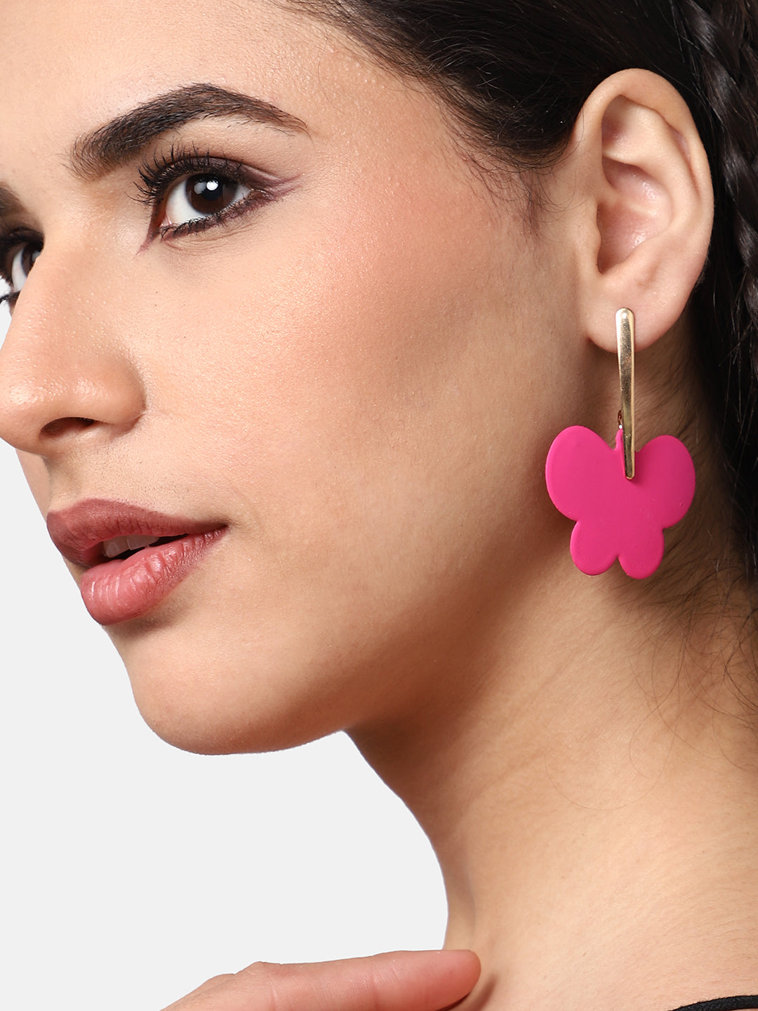 GOLD PLATED CASUAL DESIGNER DROP EARRING FOR WOMEN
