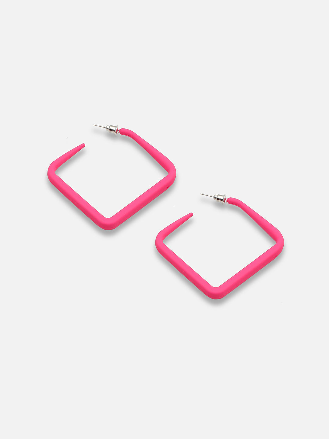 GOLD PLATED CASUAL DESIGNER HOOP EARRING FOR WOMEN