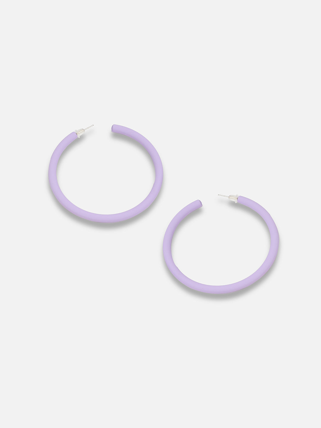 GOLD PLATED CASUAL DESIGNER HOOP EARRING FOR WOMEN