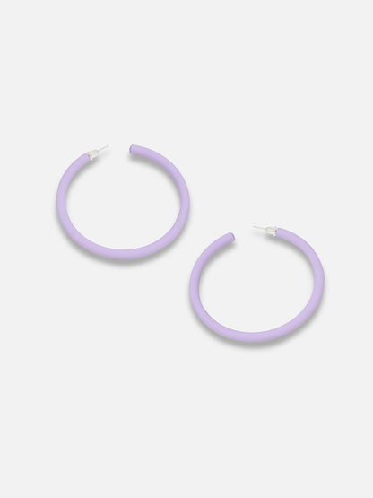 GOLD PLATED CASUAL DESIGNER HOOP EARRING FOR WOMEN