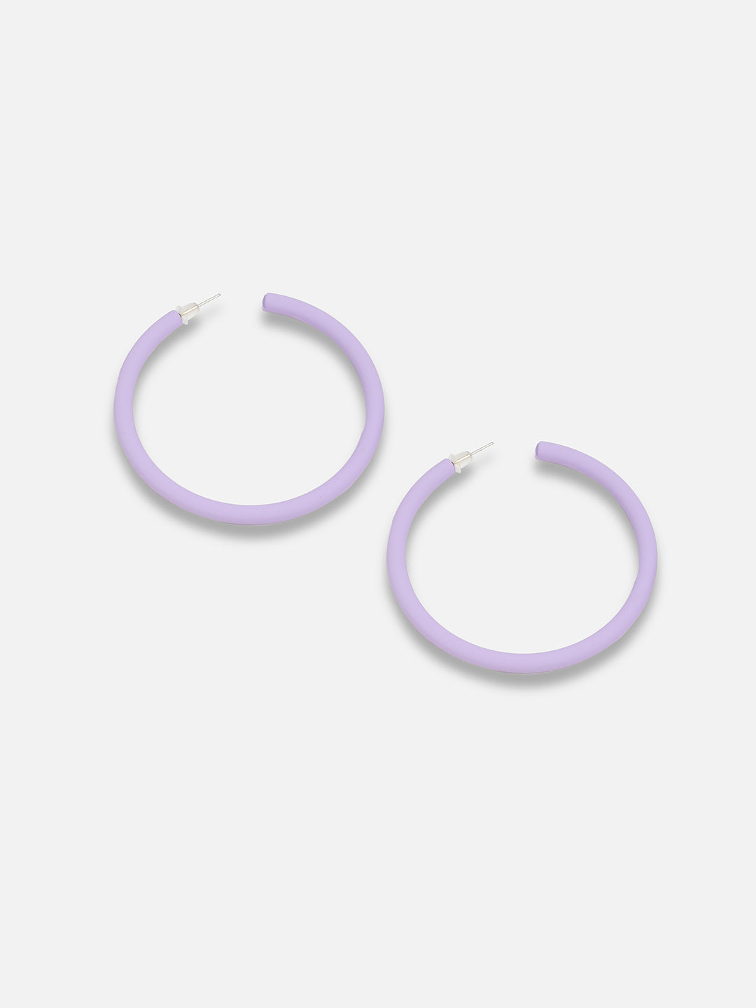 GOLD PLATED CASUAL DESIGNER HOOP EARRING FOR WOMEN