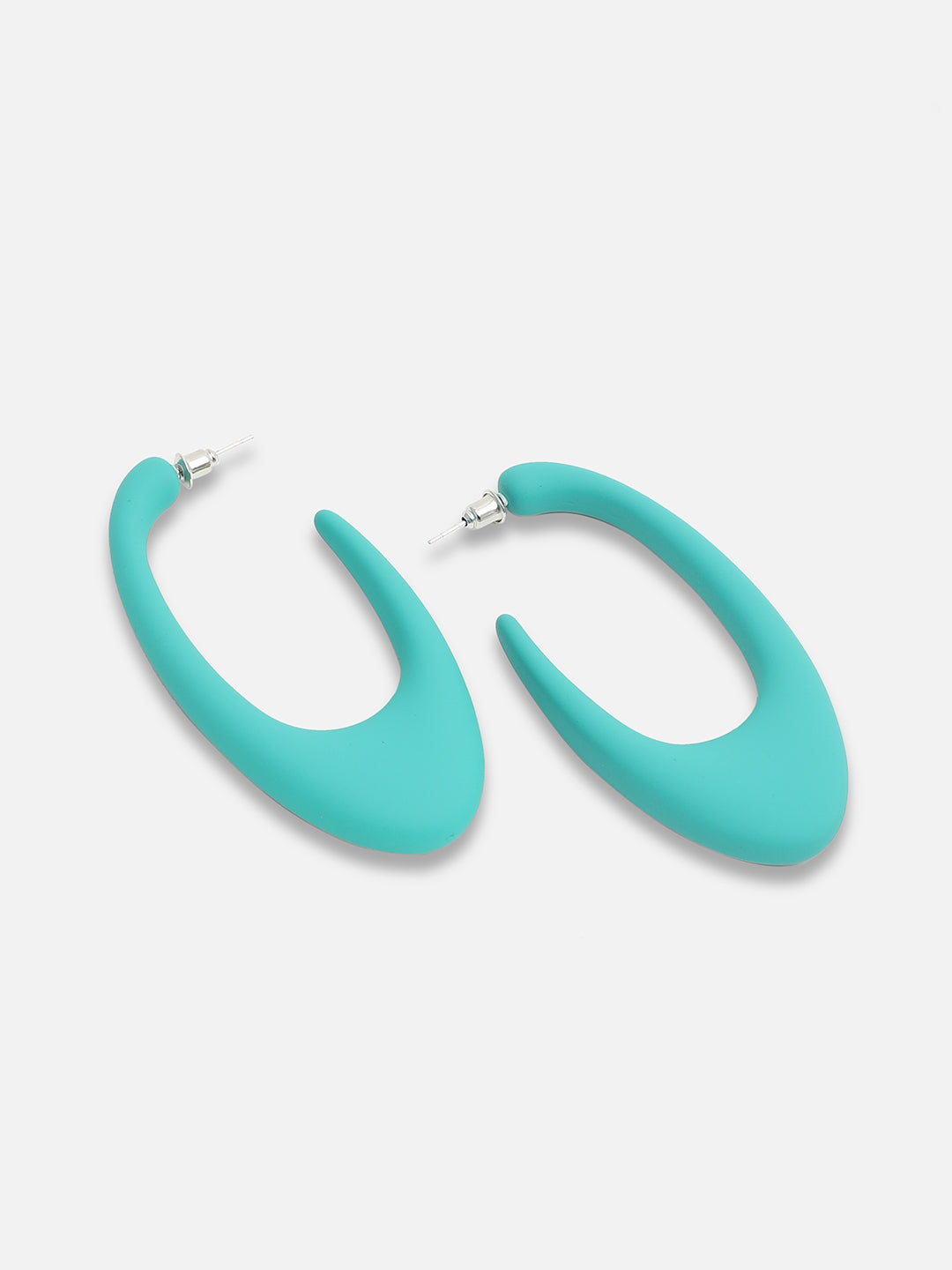 GOLD PLATED CASUAL DESIGNER HOOP EARRING FOR WOMEN