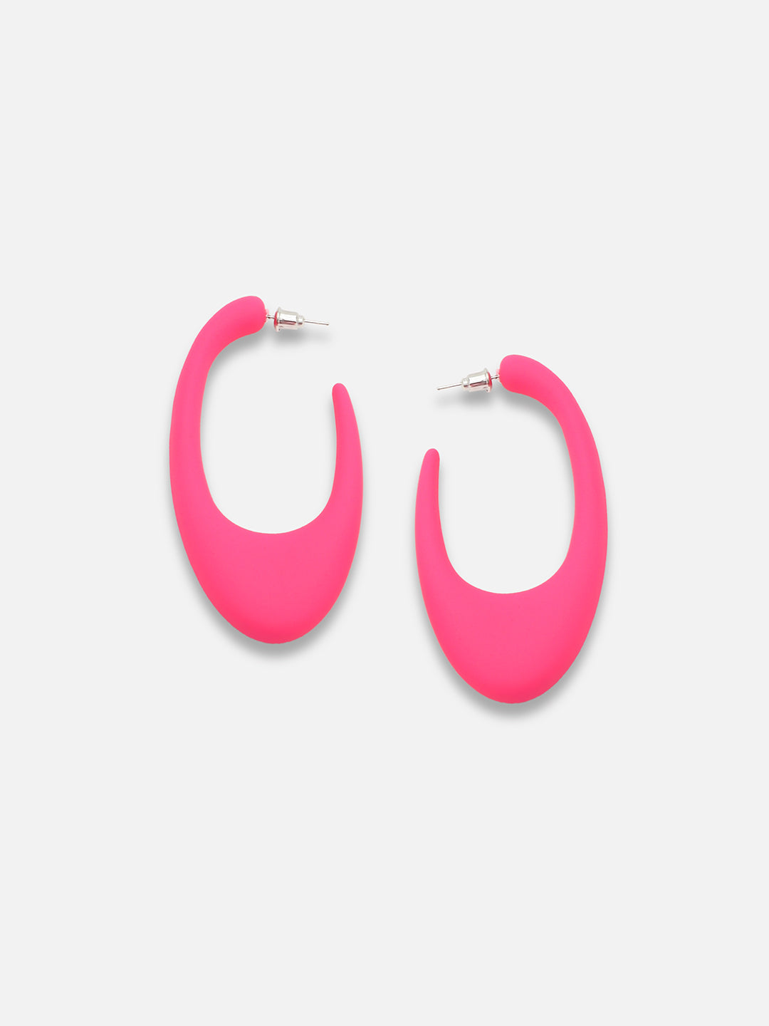 GOLD PLATED CASUAL DESIGNER HOOP EARRING FOR WOMEN