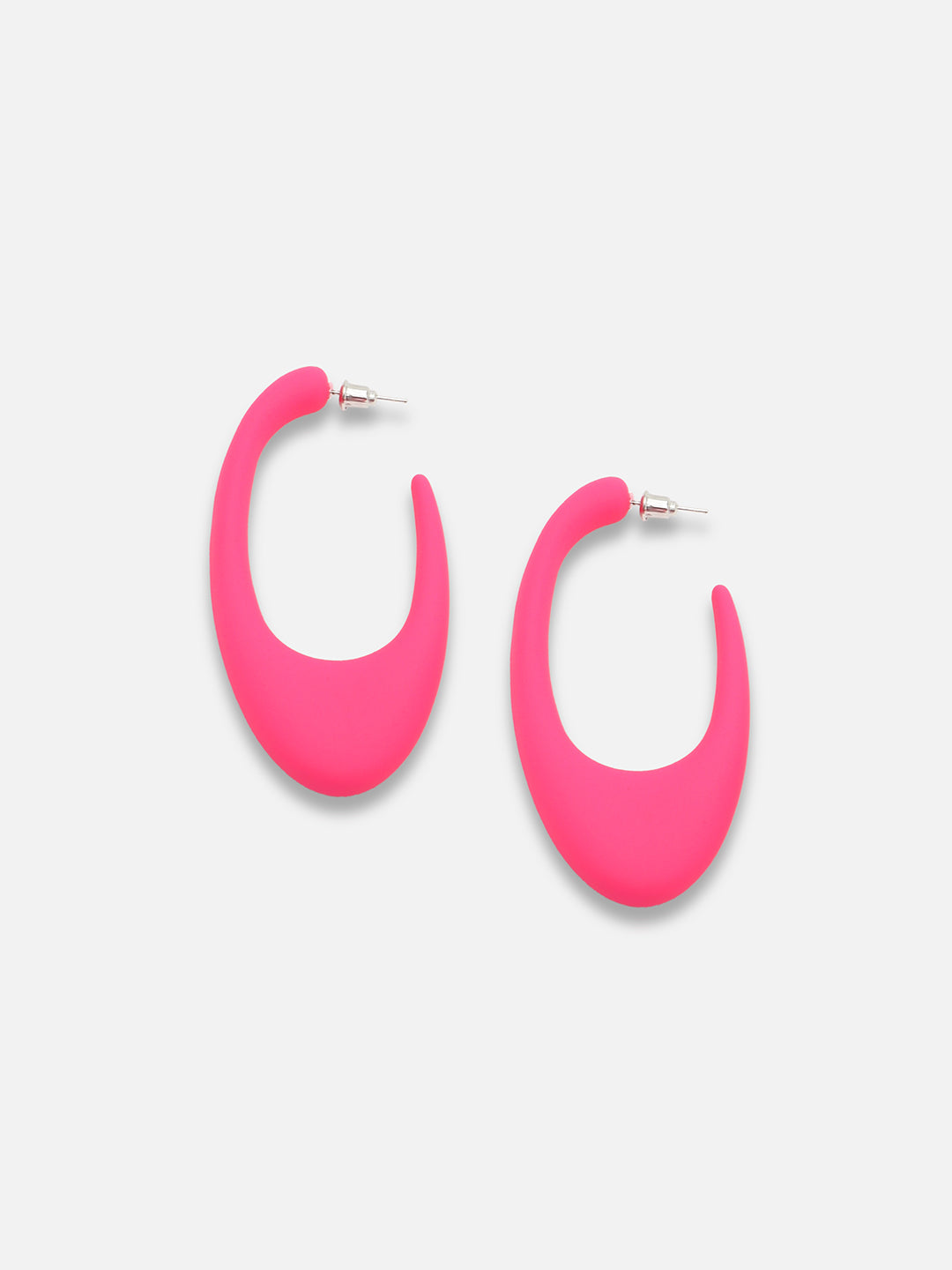 GOLD PLATED CASUAL DESIGNER HOOP EARRING FOR WOMEN