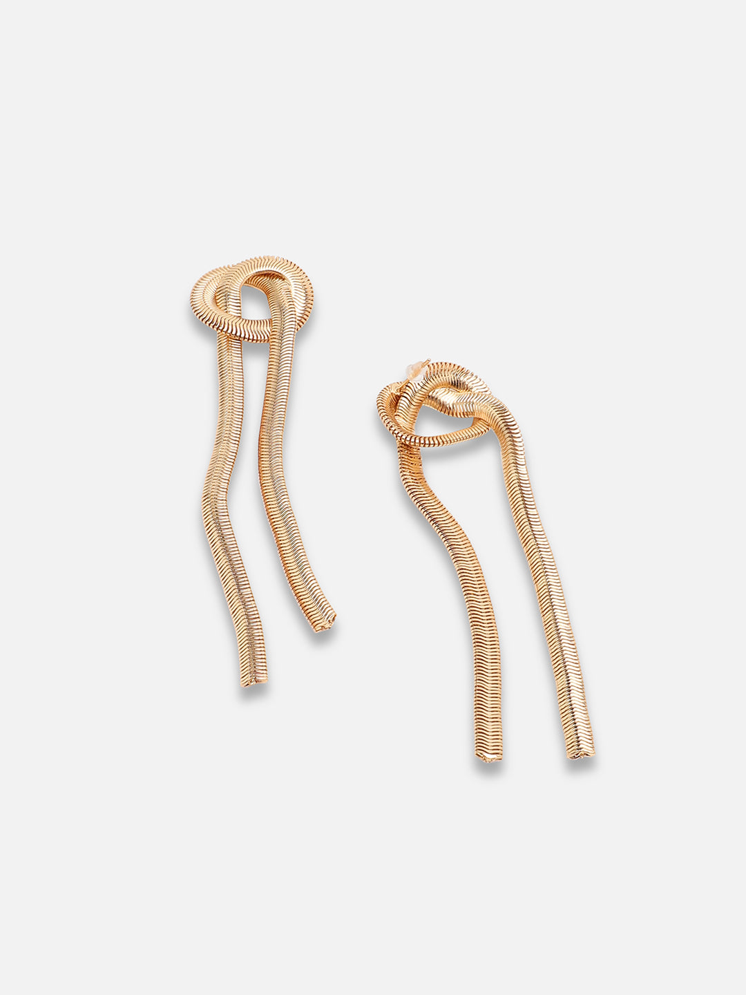 GOLD PLATED PARTY DESIGNER DROP EARRING FOR WOMEN