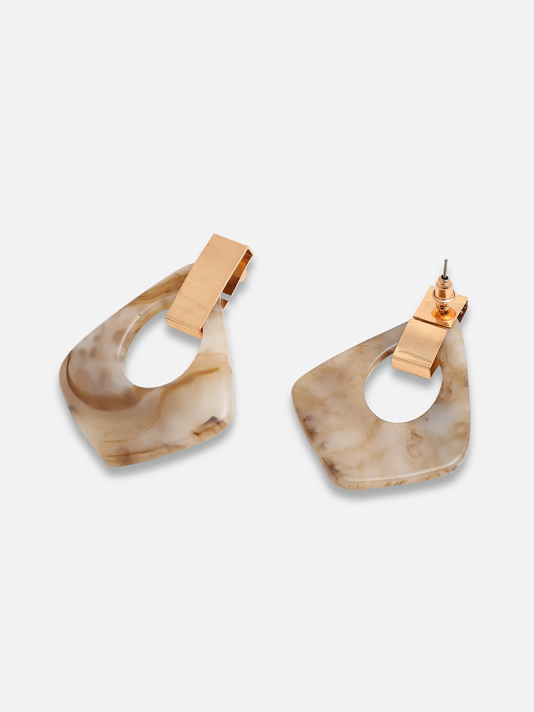 GOLD PLATED PARTY DESIGNER DROP EARRING FOR WOMEN