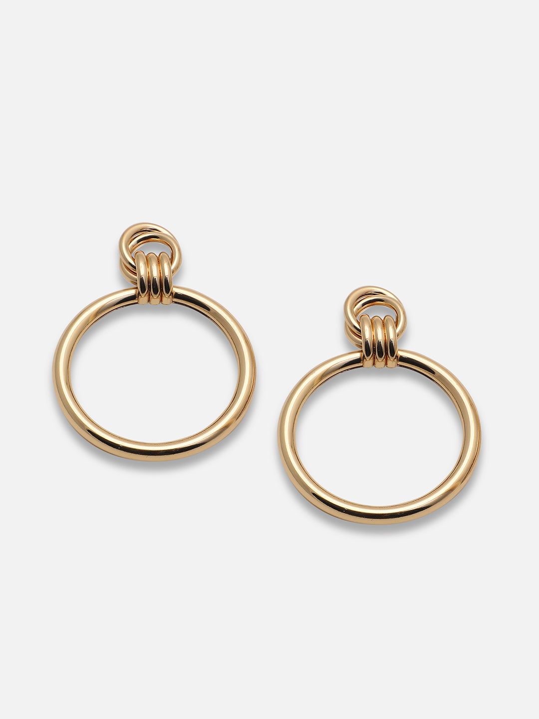 GOLD PLATED PARTY DESIGNER DROP EARRING FOR WOMEN