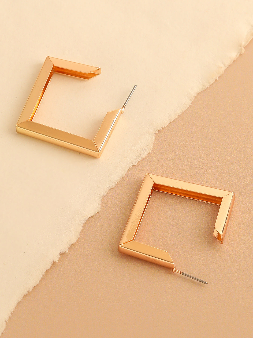 GOLD PLATED CASUAL DESIGNER DROP EARRING FOR WOMEN