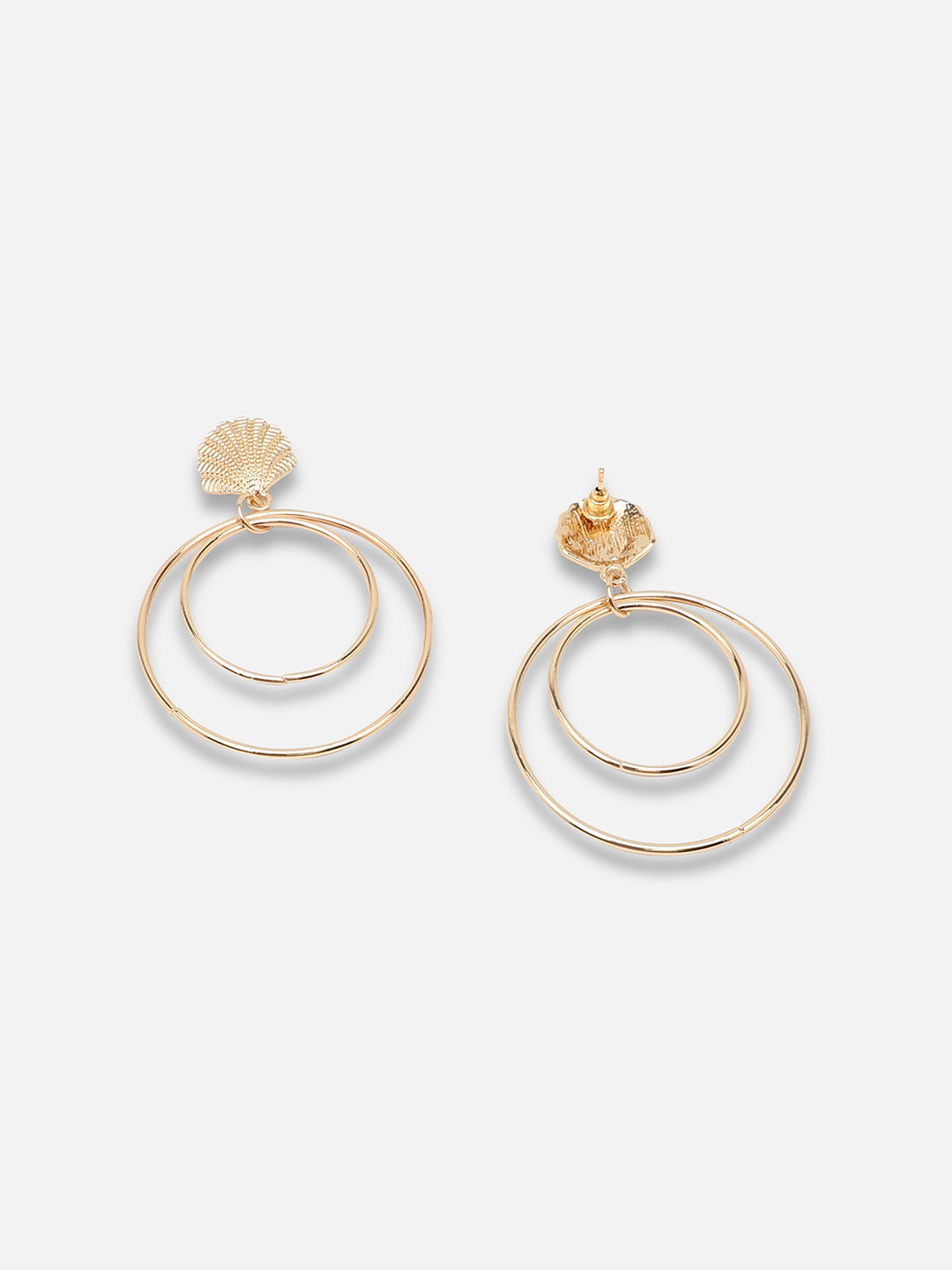 GOLD PLATED PARTY DESIGNER DROP EARRING FOR WOMEN
