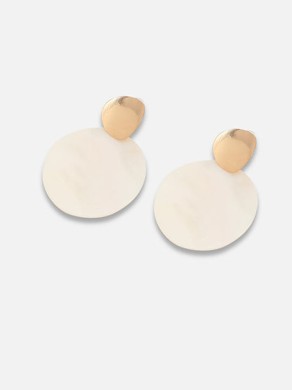 GOLD PLATED PARTY DESIGNER DROP EARRING FOR WOMEN
