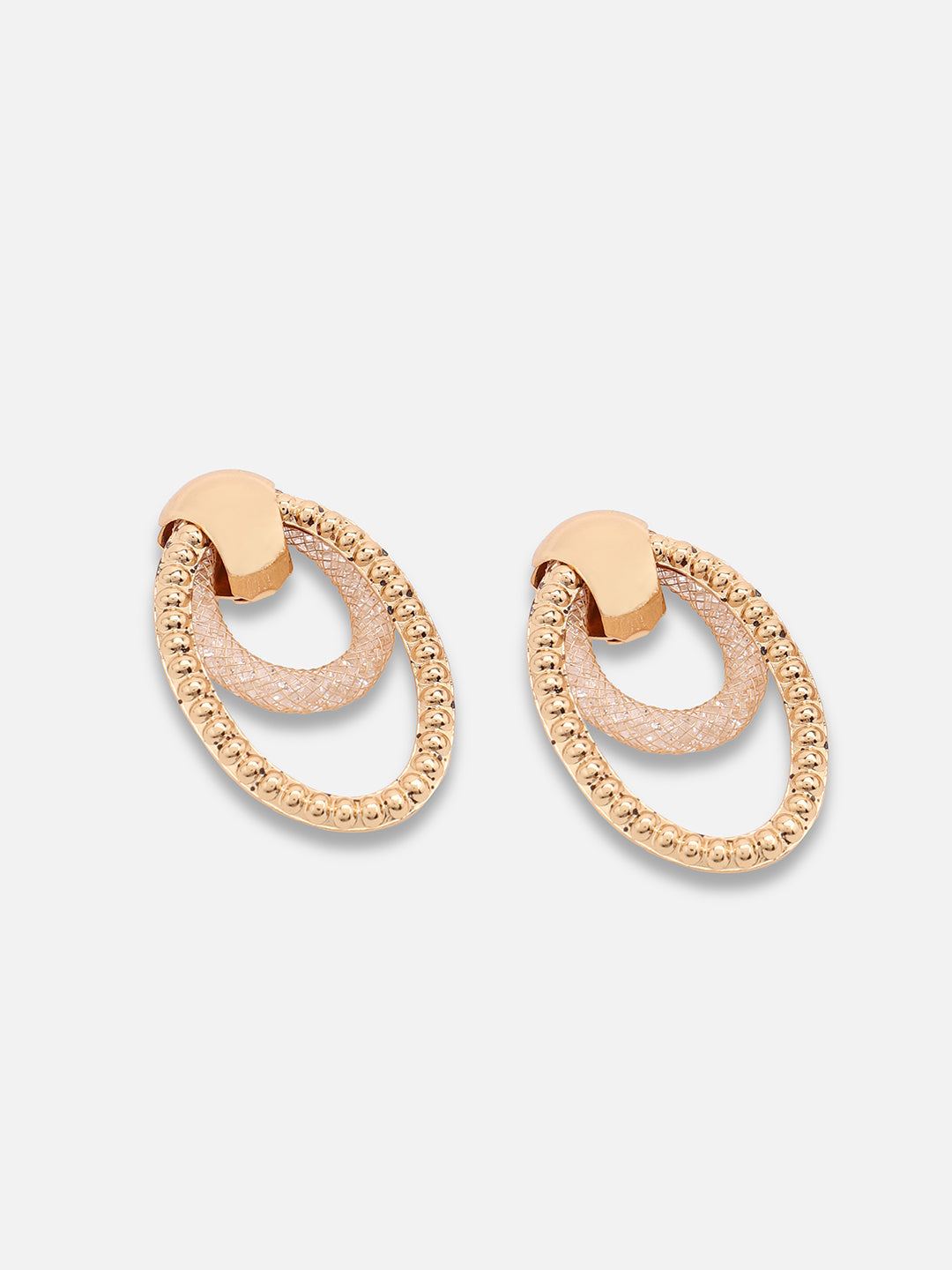 GOLD PLATED PARTY DESIGNER DROP EARRING FOR WOMEN