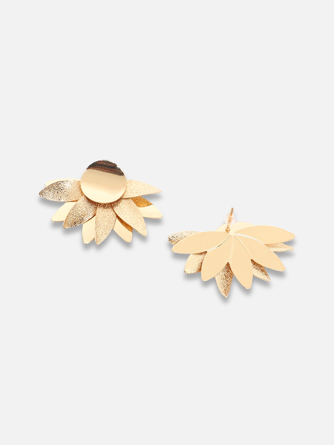 GOLD PLATED PARTY DESIGNER STUD FOR WOMEN