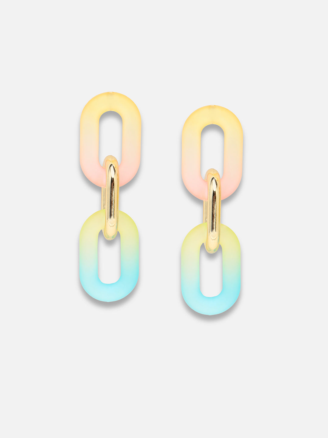 GOLD PLATED PARTY DESIGNER DROP EARRING FOR WOMEN