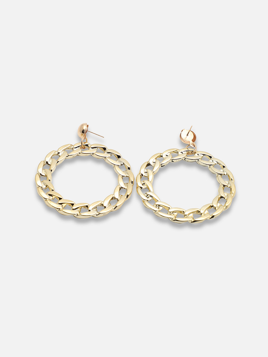 GOLD PLATED PARTY DESIGNER DROP EARRING FOR WOMEN