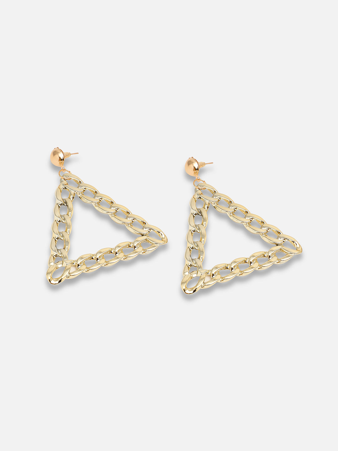 GOLD PLATED PARTY DESIGNER DROP EARRING FOR WOMEN