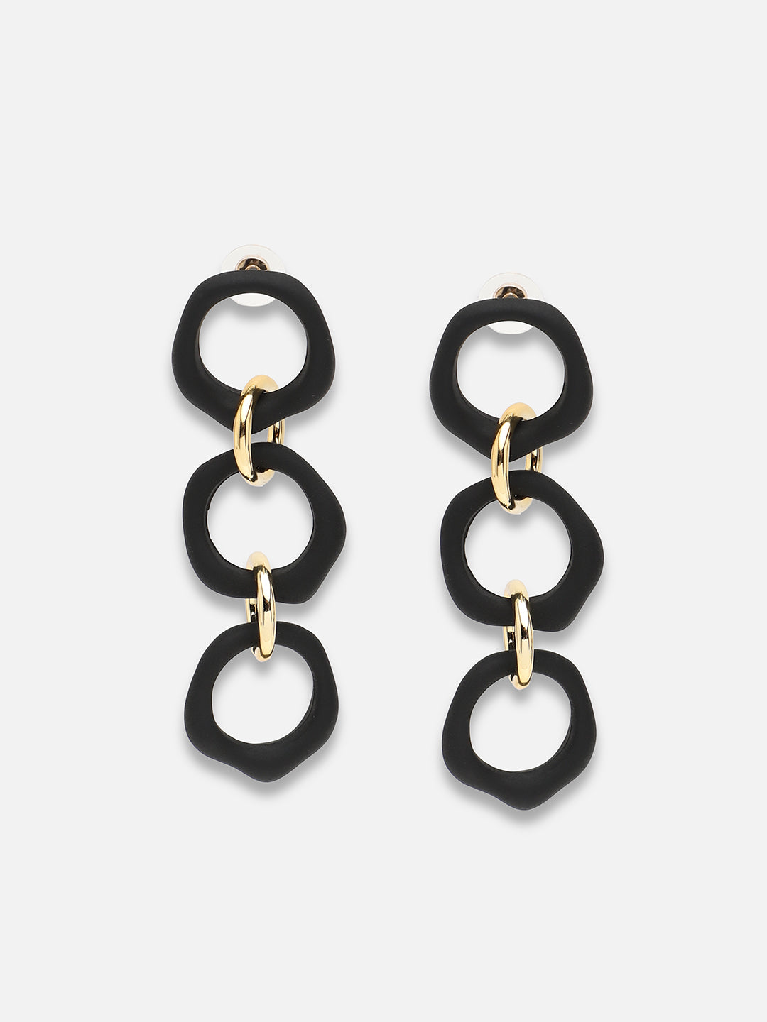 GOLD PLATED PARTY DESIGNER DROP EARRING FOR WOMEN