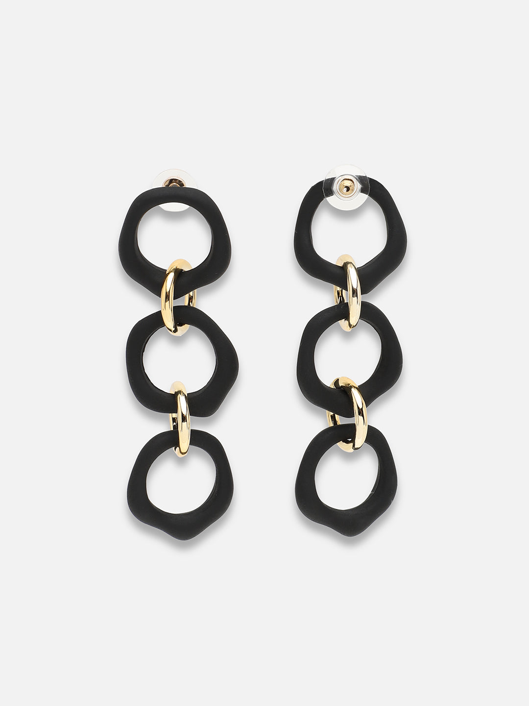 GOLD PLATED PARTY DESIGNER DROP EARRING FOR WOMEN