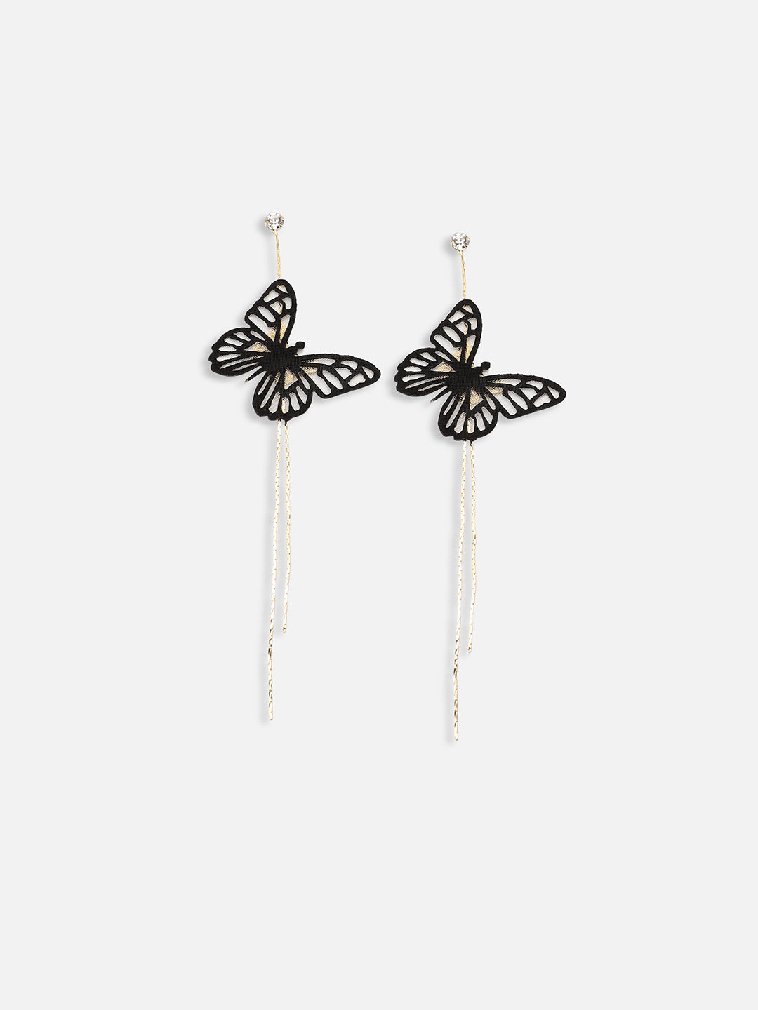 GOLD PLATED PARTY DESIGNER DROP EARRING FOR WOMEN