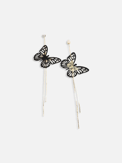 GOLD PLATED PARTY DESIGNER DROP EARRING FOR WOMEN