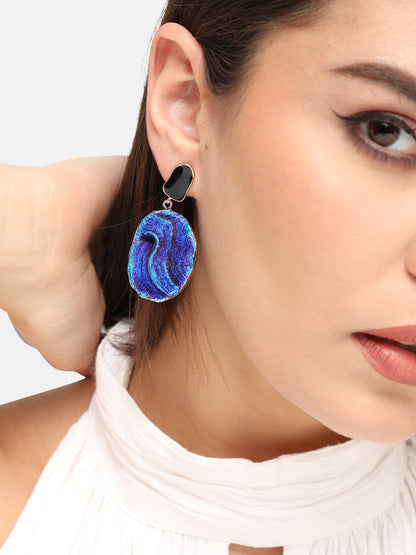 GOLD PLATED PARTY DESIGNER DROP EARRING FOR WOMEN