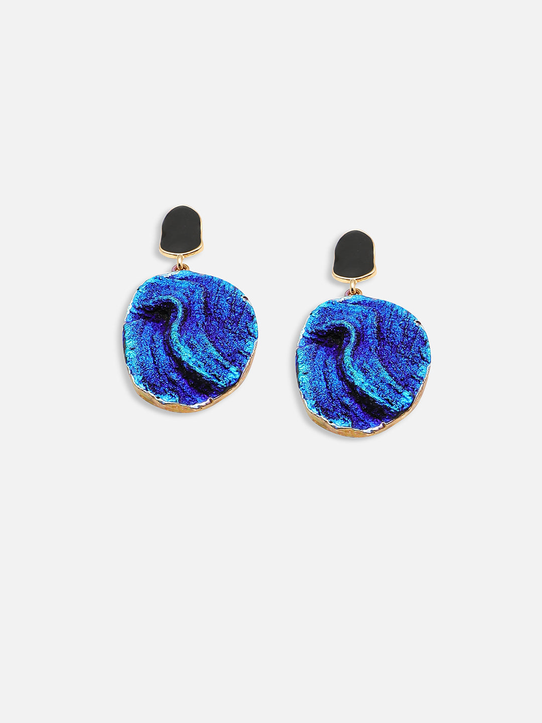 GOLD PLATED PARTY DESIGNER DROP EARRING FOR WOMEN
