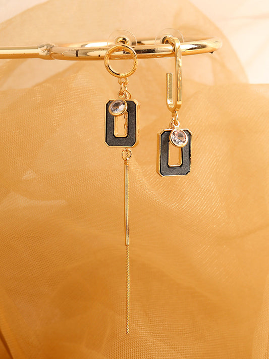 GOLD PLATED PARTY DESIGNER DROP EARRING FOR WOMEN