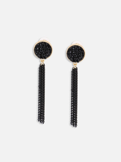 GOLD PLATED PARTY DESIGNER DROP EARRING FOR WOMEN