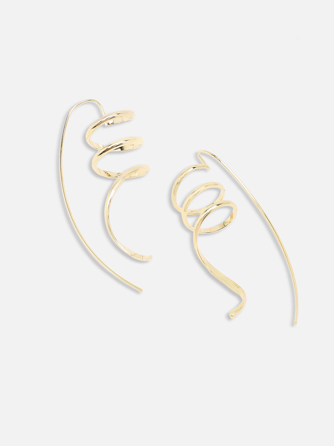 GOLD PLATED PARTY DESIGNER DROP EARRING FOR WOMEN