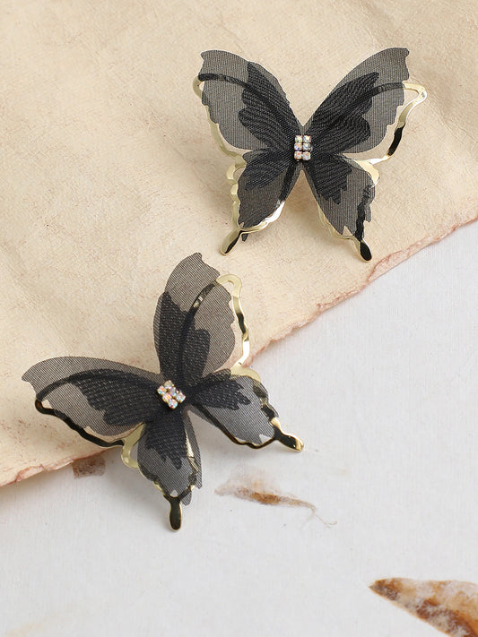 GOLD PLATED PARTY DESIGNER STUD FOR WOMEN
