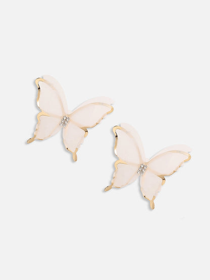 GOLD PLATED PARTY DESIGNER STUD FOR WOMEN