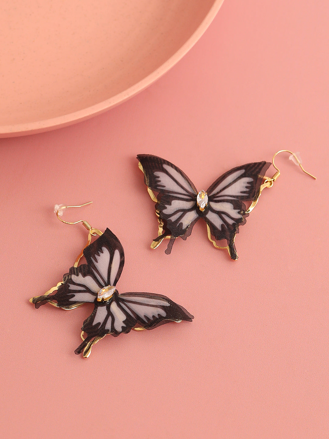 GOLD PLATED PARTY DESIGNER STUD FOR WOMEN