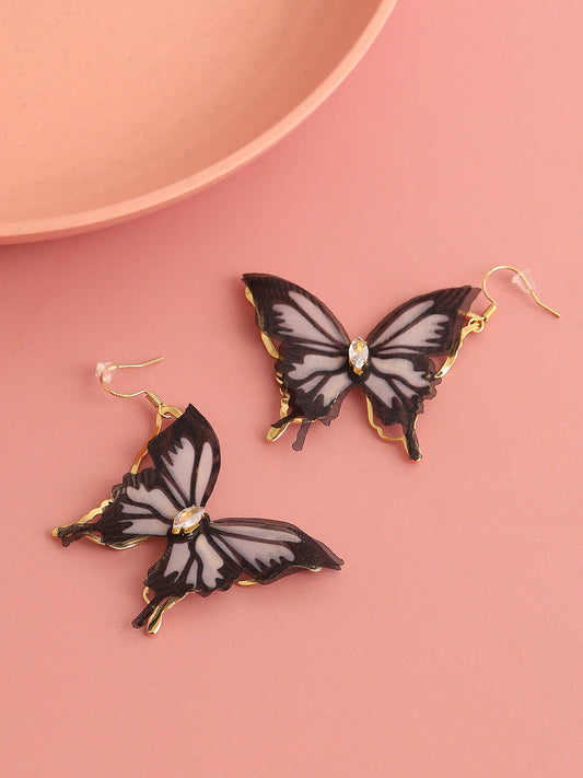 GOLD PLATED PARTY DESIGNER STUD FOR WOMEN